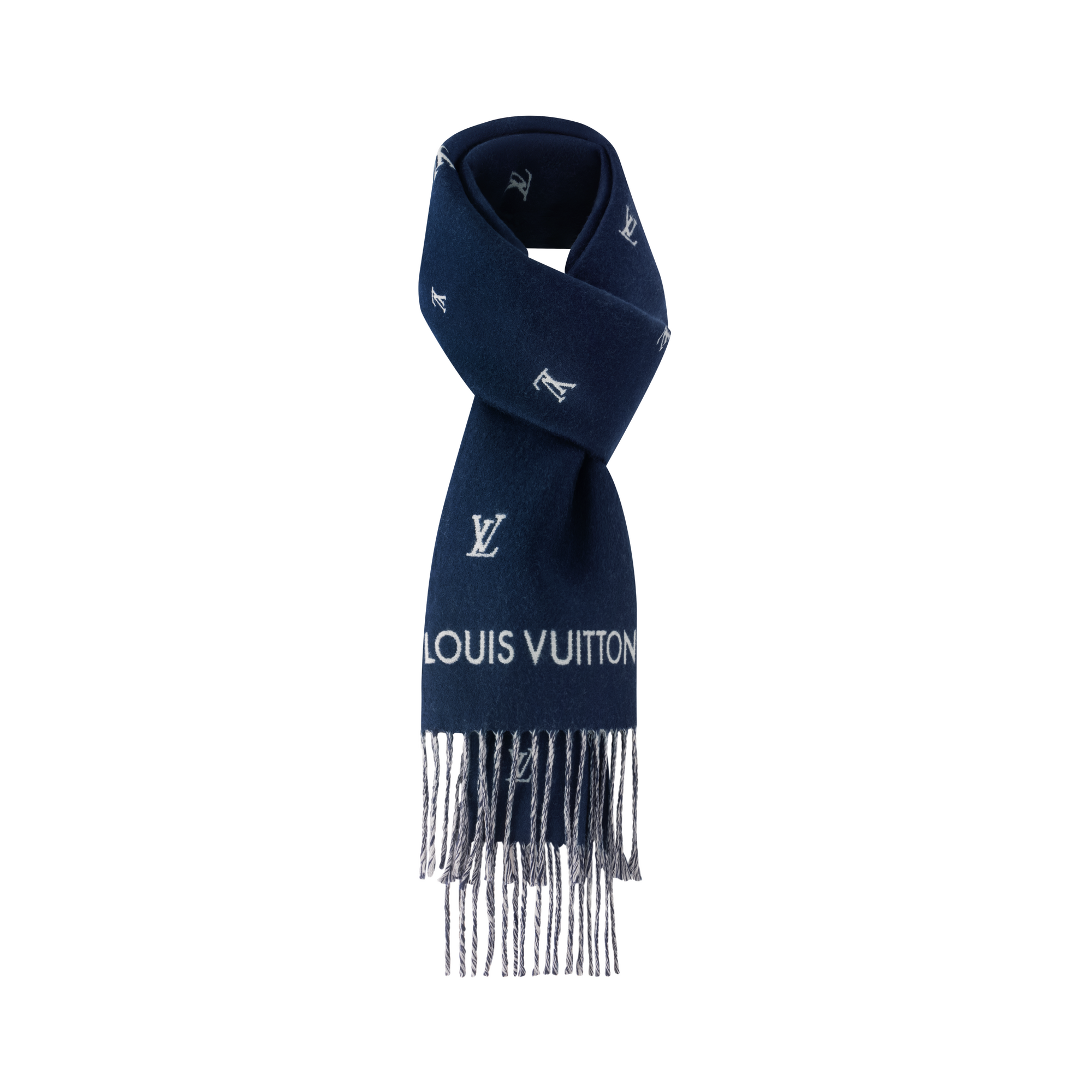LV Blason Scarf S00 - Men - Accessories | LOUIS VUITTON ®